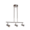 Brushed Steel LED Pendant F9223
