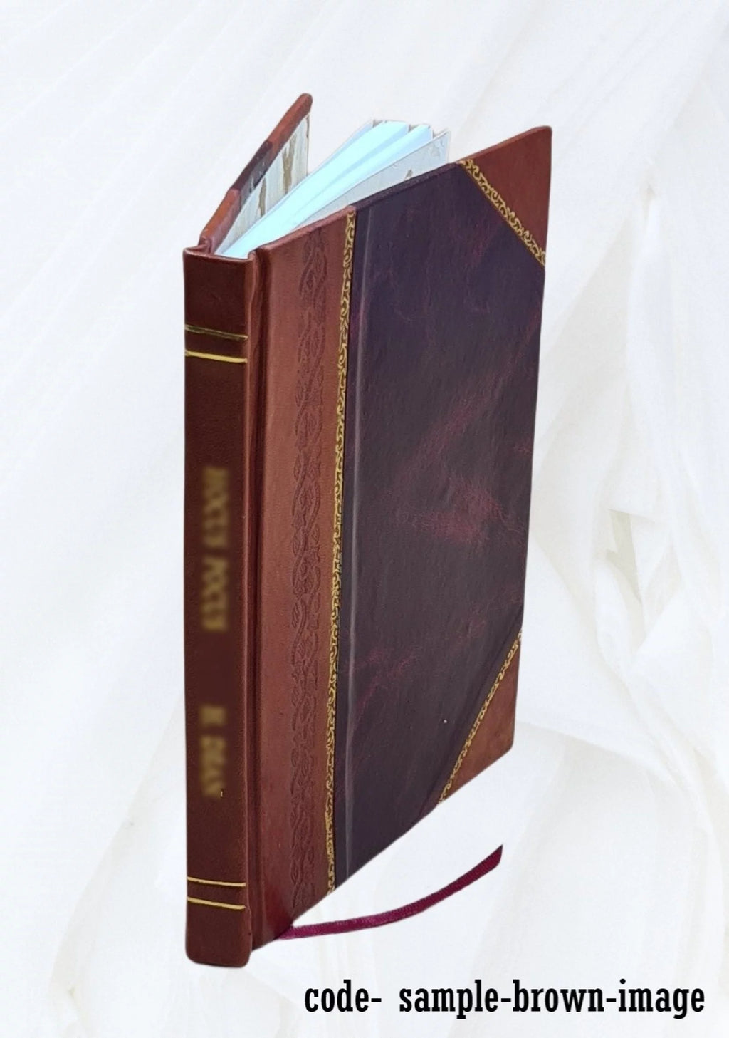 Anniversary Book Leather Bound M3881