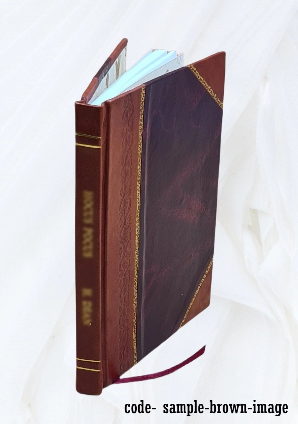 Anniversary Book Leather Bound M3881