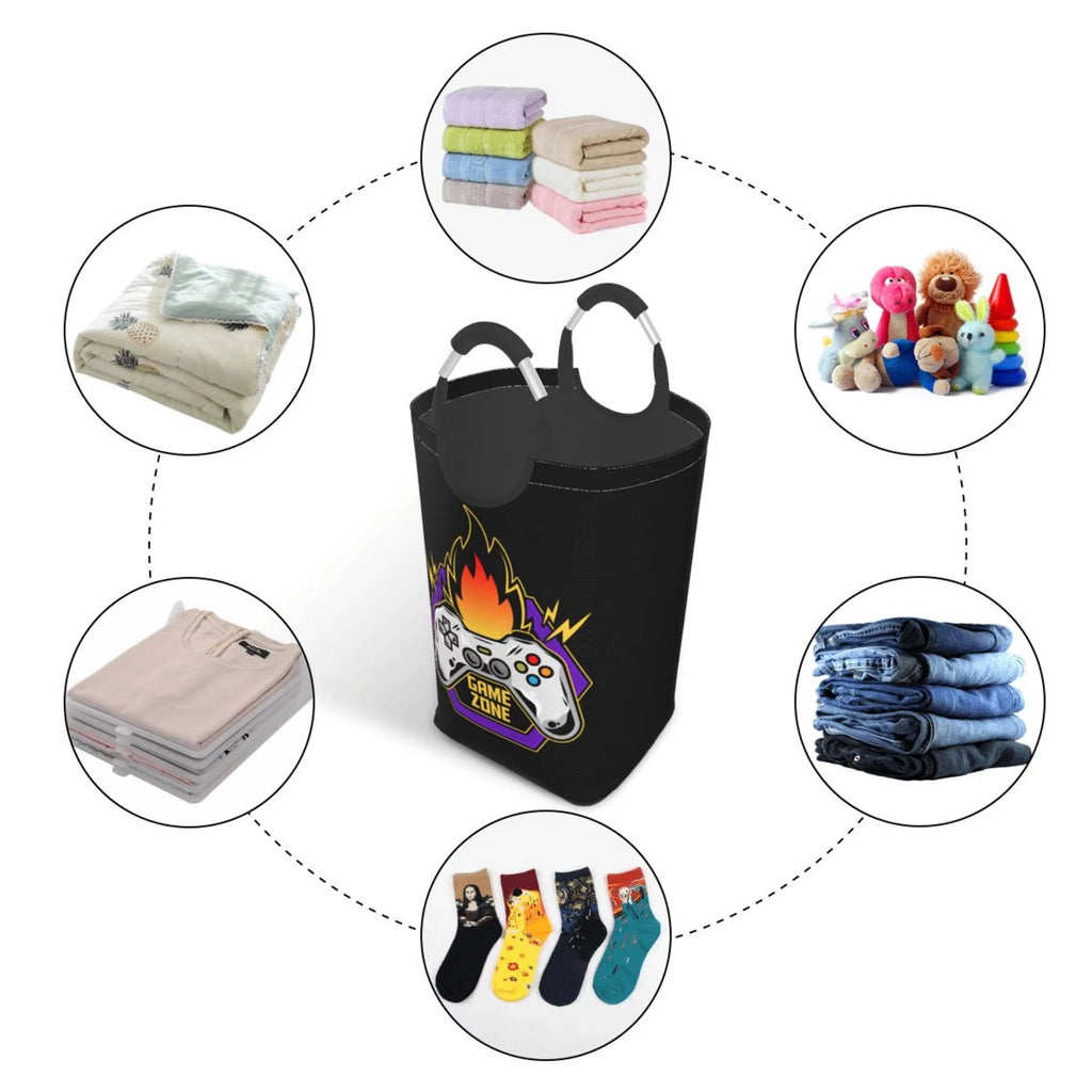 50L Rectangular Waterproof Foldable Laundry Hamper J95920