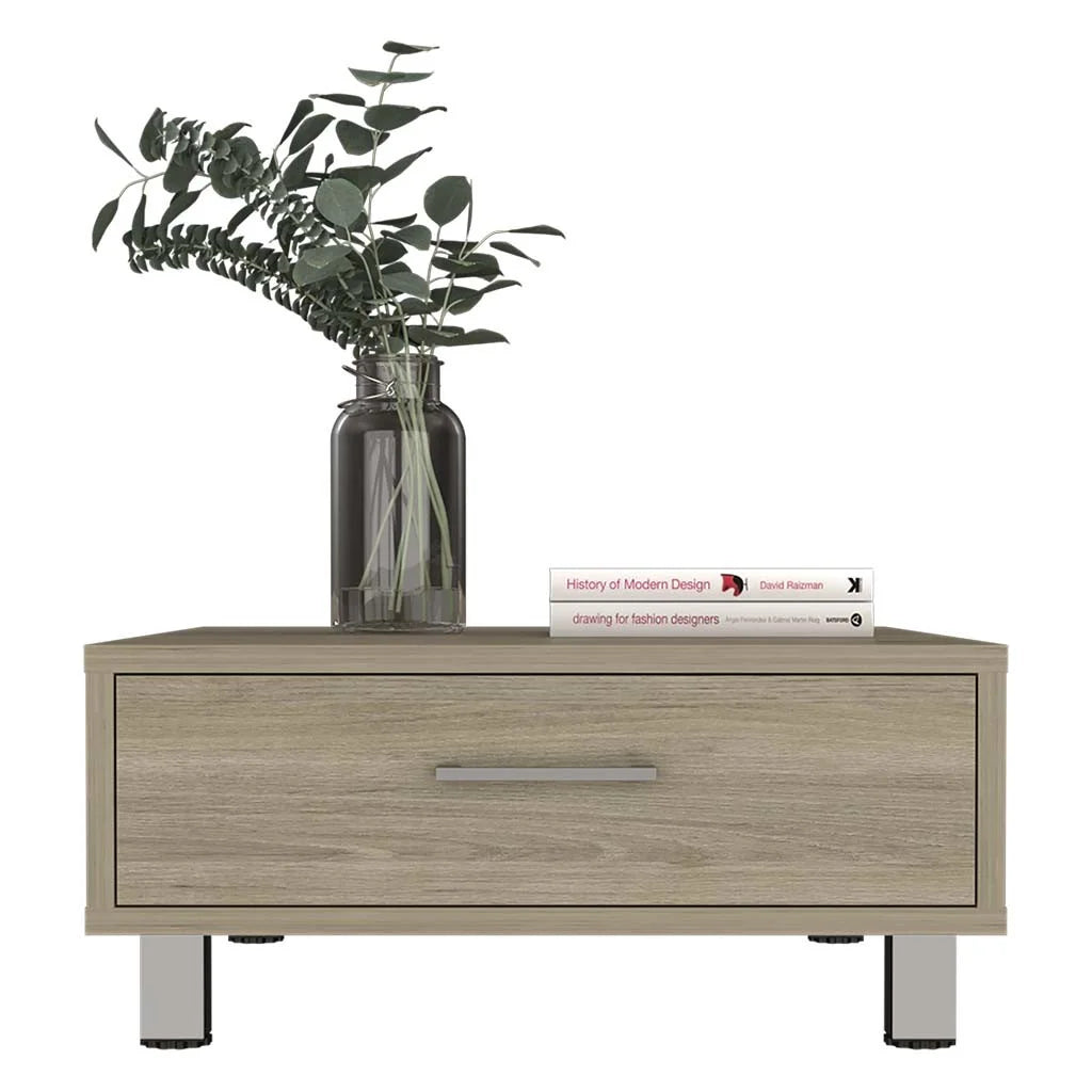 Pine Coffee Table with Drawer J8431