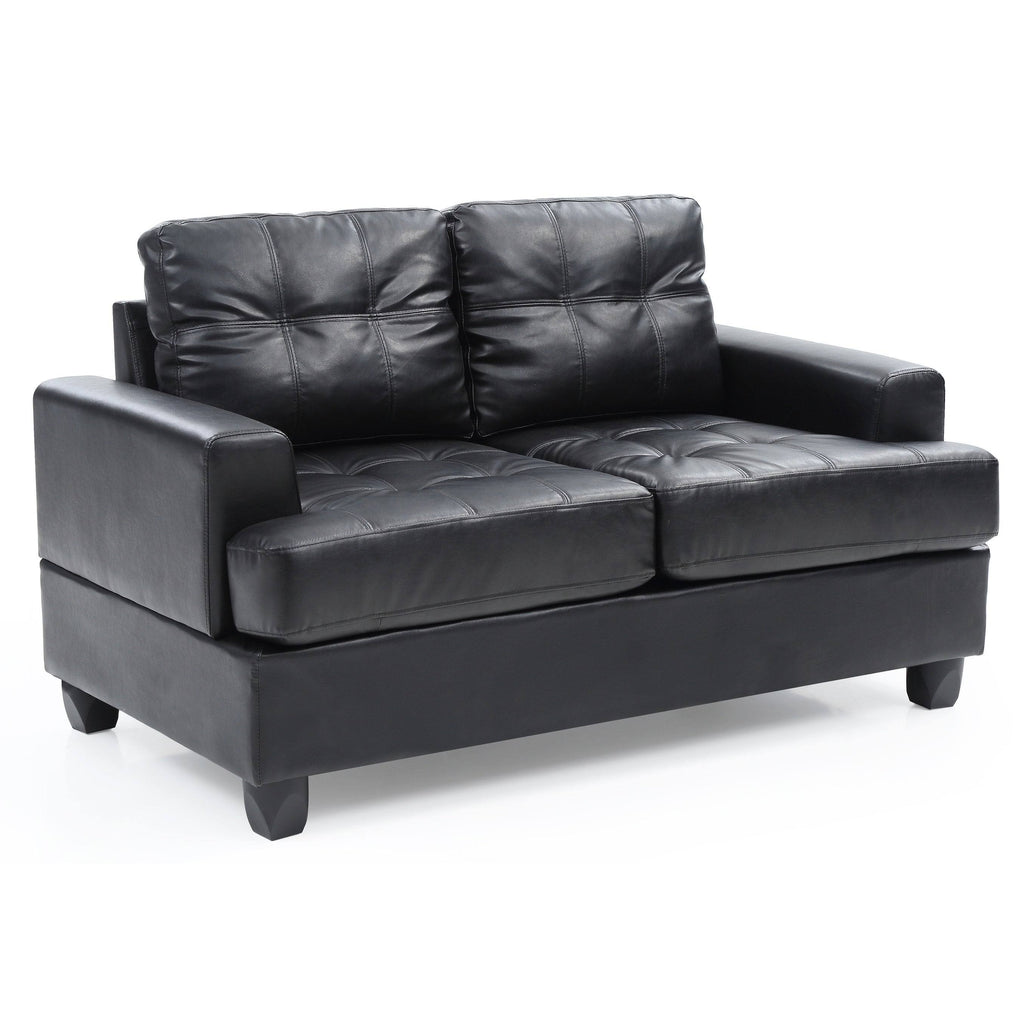 Black Loveseat J98839
