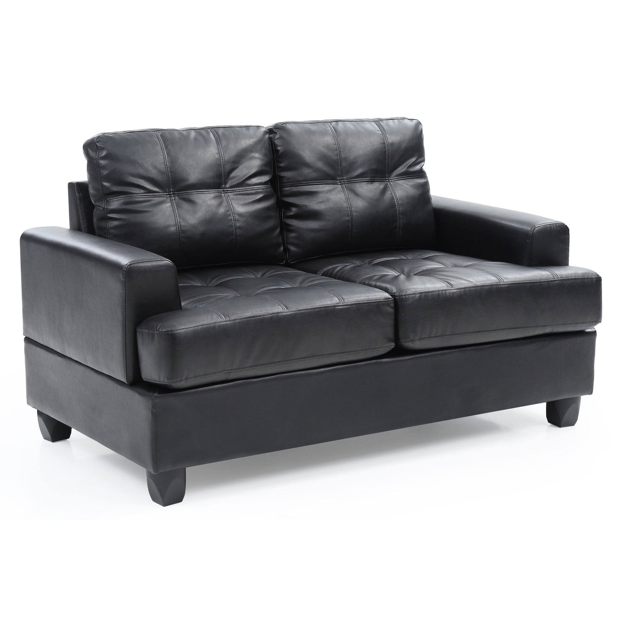 Black Loveseat J98839