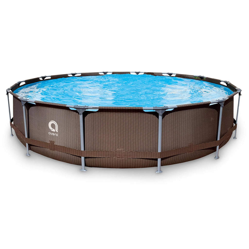 15 Foot x 33 Inch Steel Frame Above Ground Swimming Pool F771