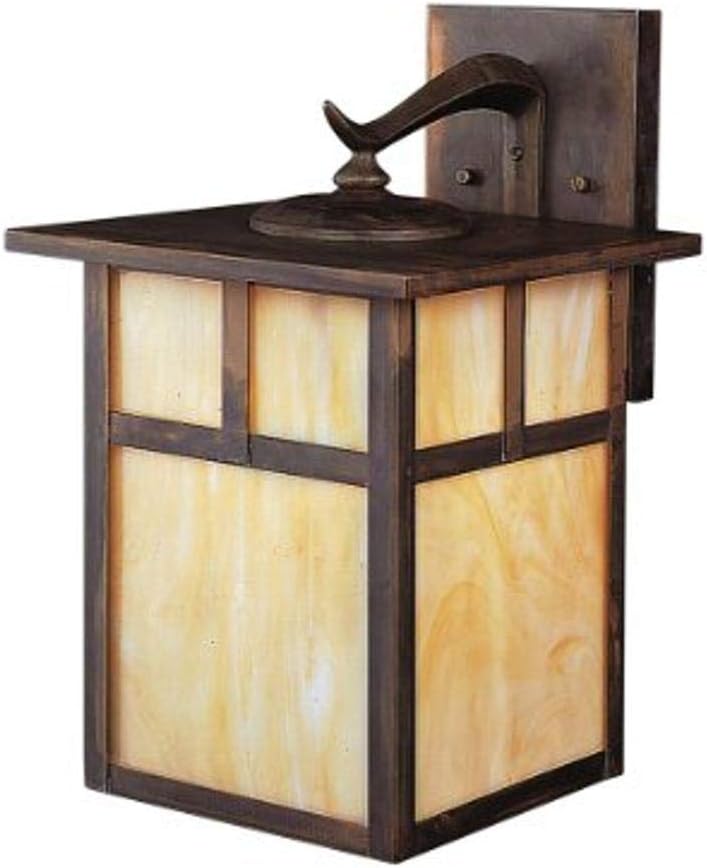 Solid Brass Outdoor Wall Sconce Lighting, 100 Total Watts, 11.5 Height N861773