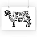 Butchers Block Meat Cuts N586