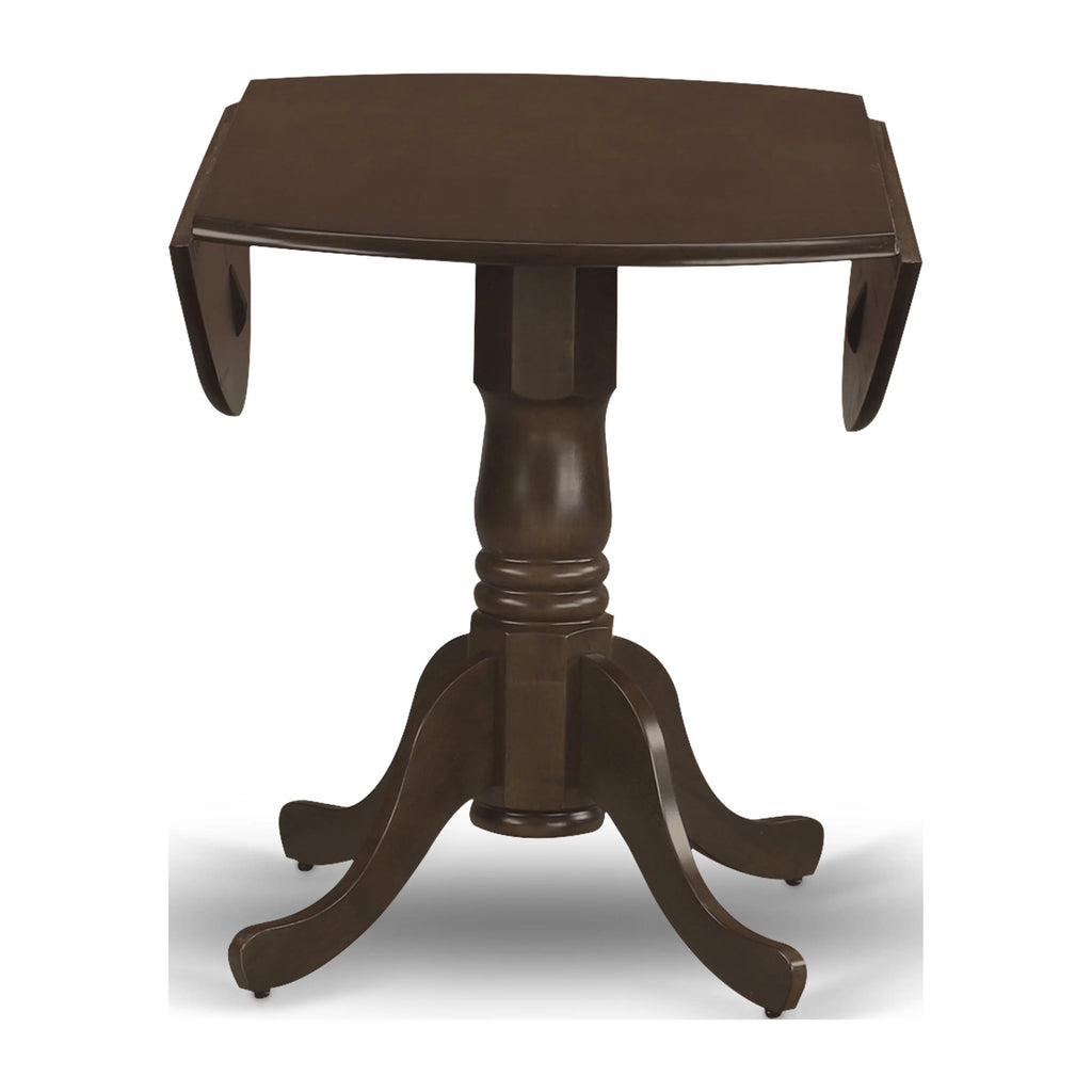 5 Pc Dinette Table with 2 Drop Leaves and 4 Seat Chairs Q164525