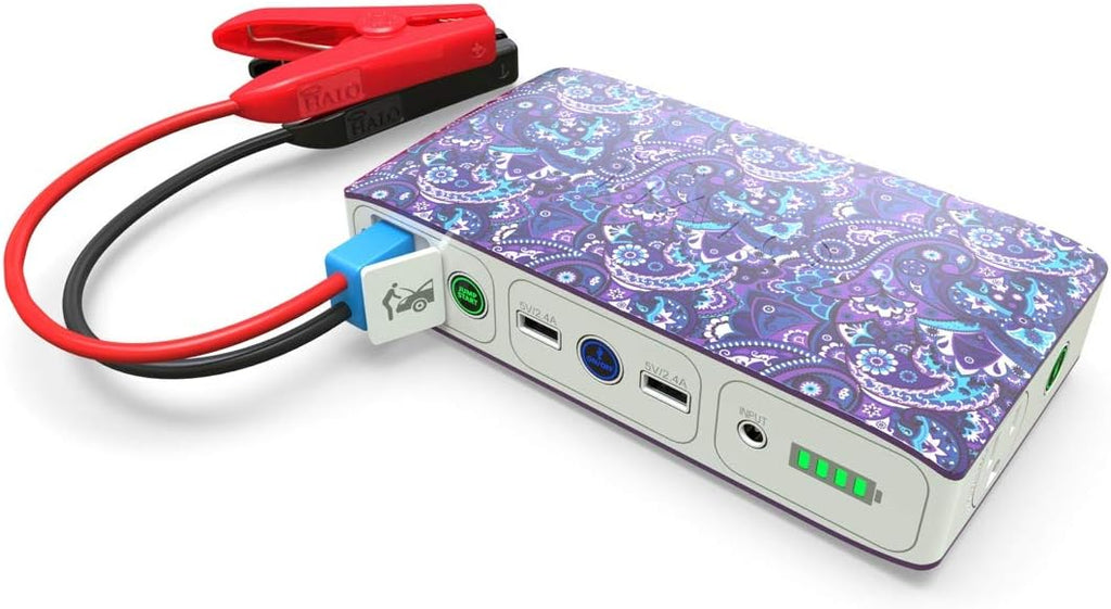 58830 mWh Portable Car Jump Starter with AC Outlet and Car Charger B8138