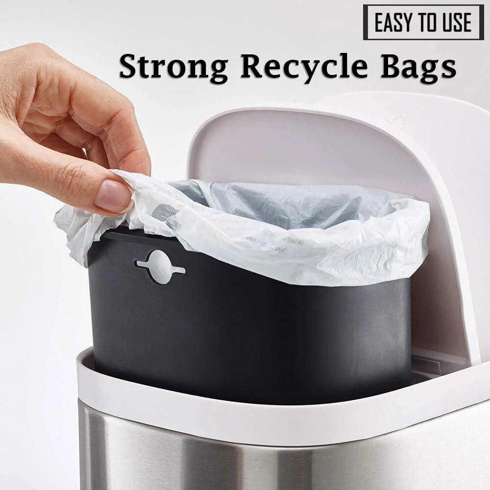 Clear 6 Micron High Density Trash Can Liner C9941
