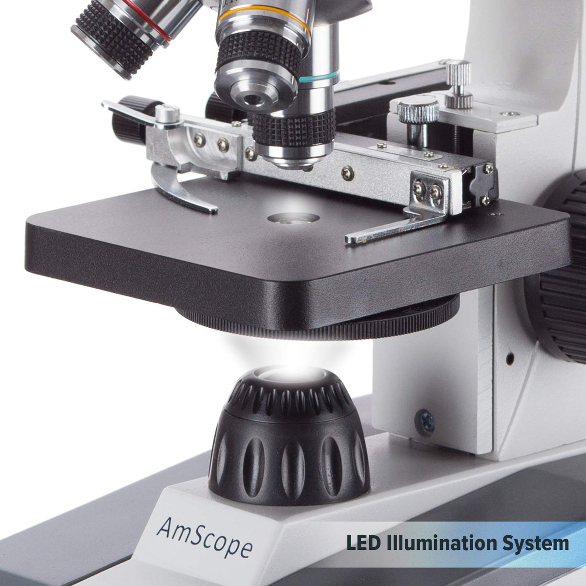 40X-1000X LED Student Microscope with 5MP USB Camera I48033