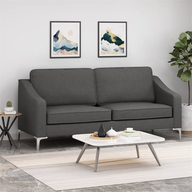 Dark Granite Fabric Sofa C95621