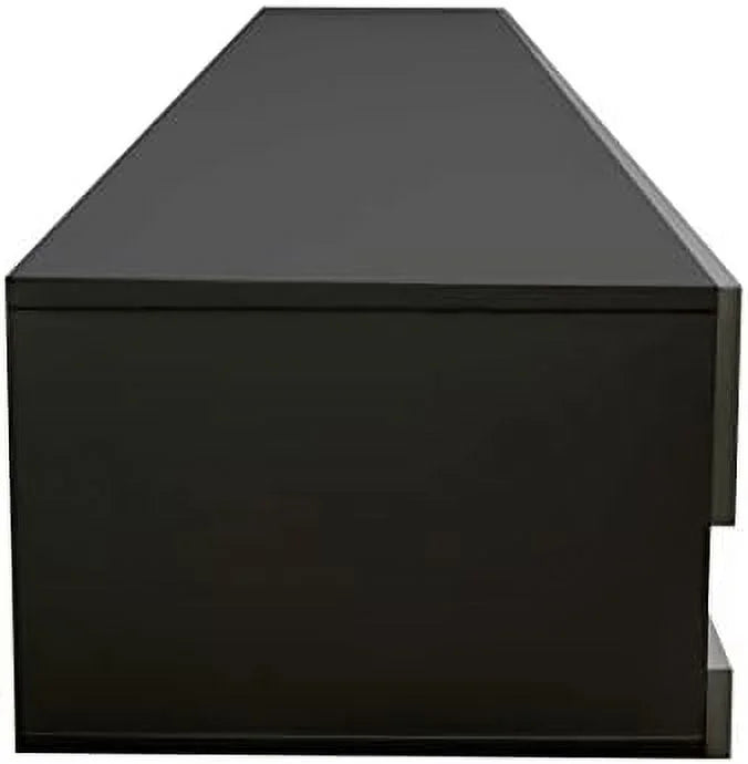 79" Floating TV Stand with 16 Color LEDs 2 Drawers D233529