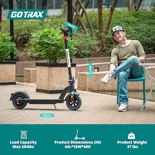 Electric Scooter with 500-650W Motor, 10"/11" Tires, 25-45 Miles Range, 20-38MPH Top Speed, Foldable F3674