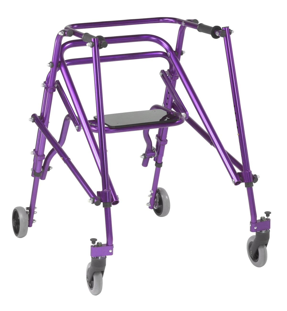 Lightweight Posterior Walker with Seat, Large, Wizard Purple F6428