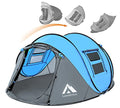 4 Person Pop Up Tent Waterproof Automatic Setup 2 Doors Instant Family Tent X263