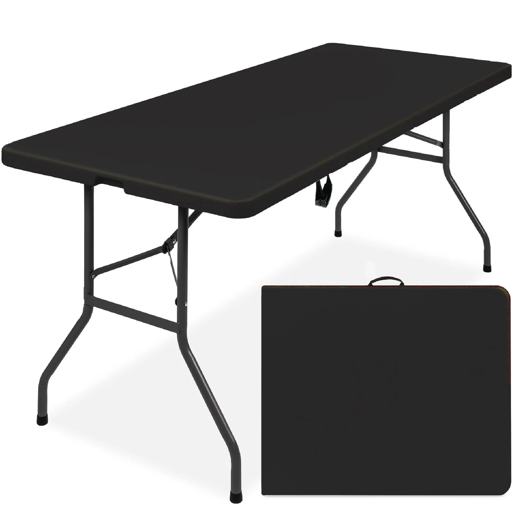 6ft White Plastic Folding Table N8374