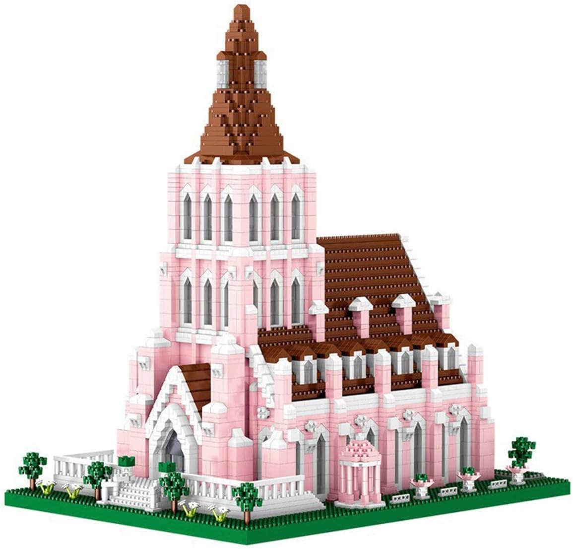 Pink Micro Mini Building Blocks 5,153 pcs 3D Puzzle M604488