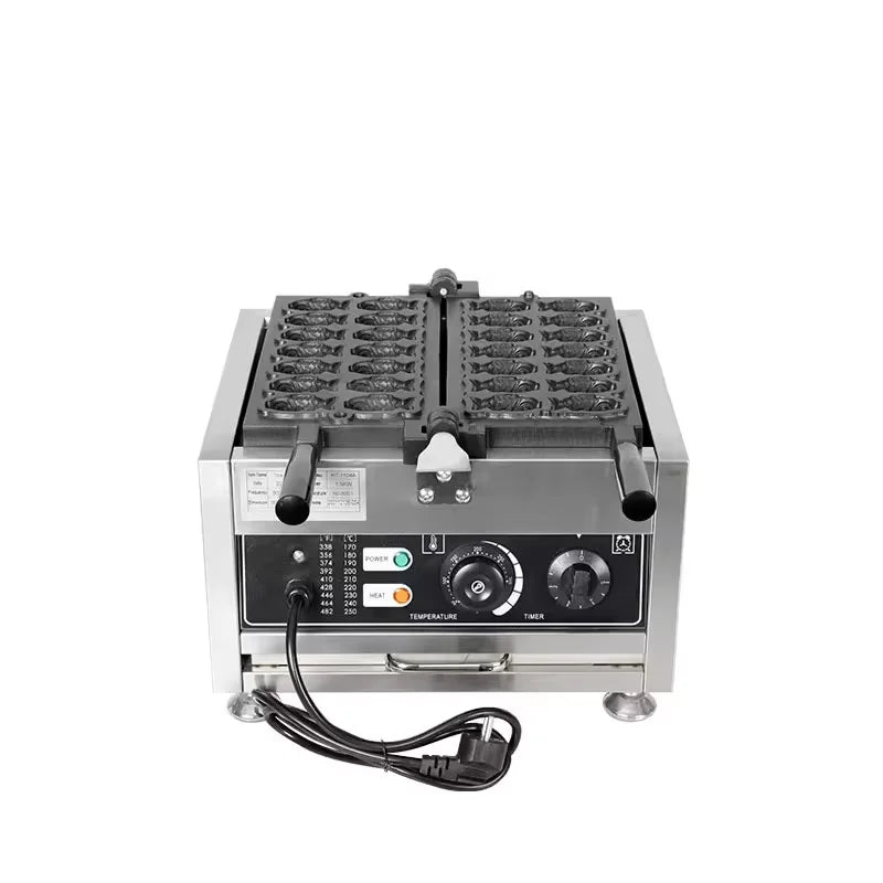 14pcs Mini Fish Shape Electric Waffle Maker I395