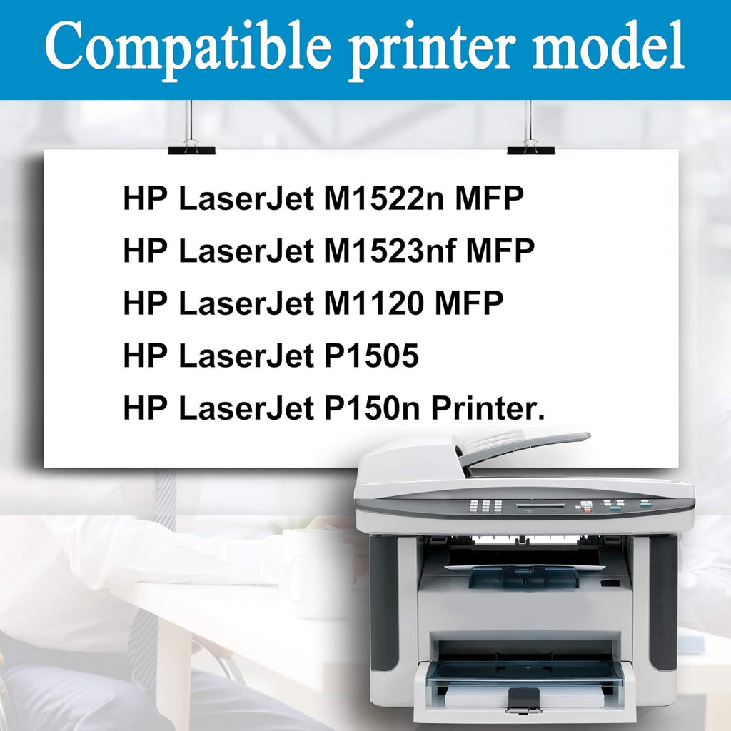 Black Toner Cartridge 36A Replacement for HP Printer C38705