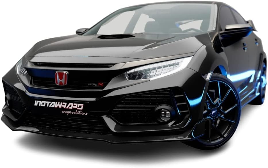 Gloss Black 5ft x 7ft Car Wrap Vinyl Film P16031