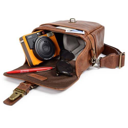 Leather Camera Bag U442266