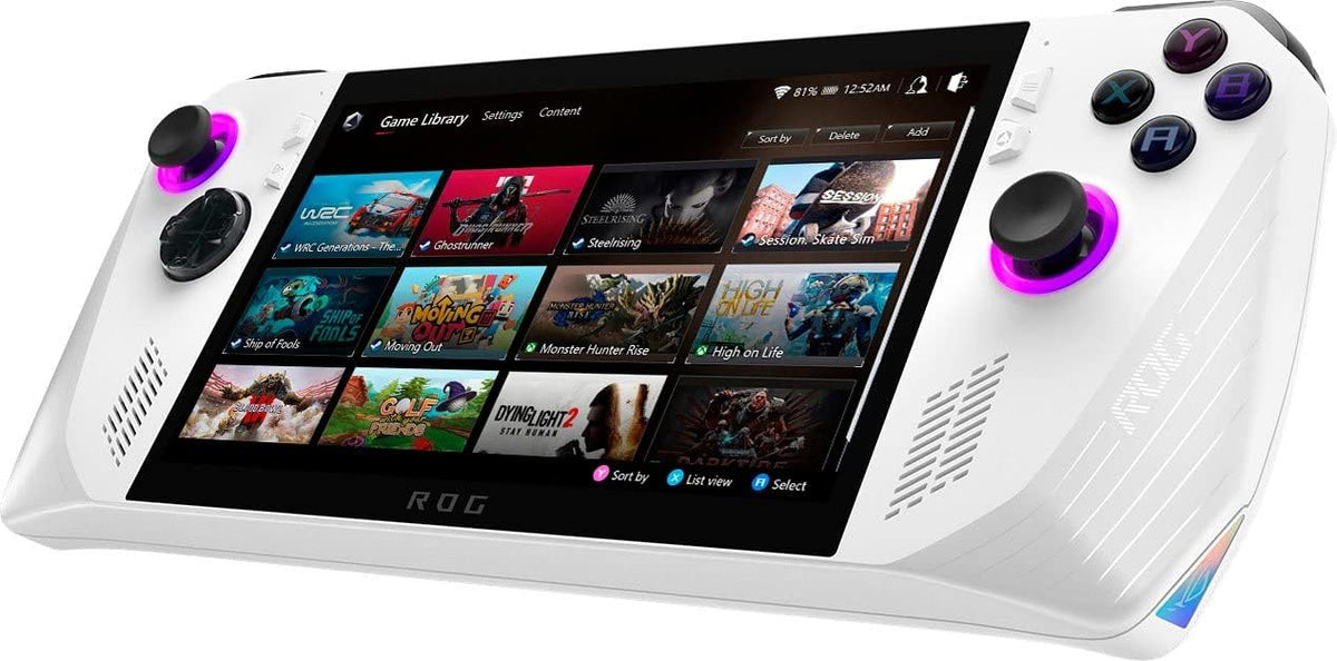 512GB Gaming Handheld 7-inch Touchscreen 120Hz FHD 1080p AMD Ryzen Z1 Extreme Processor, Hub, Screen Protector, 3 Accessories Bundle Q9183