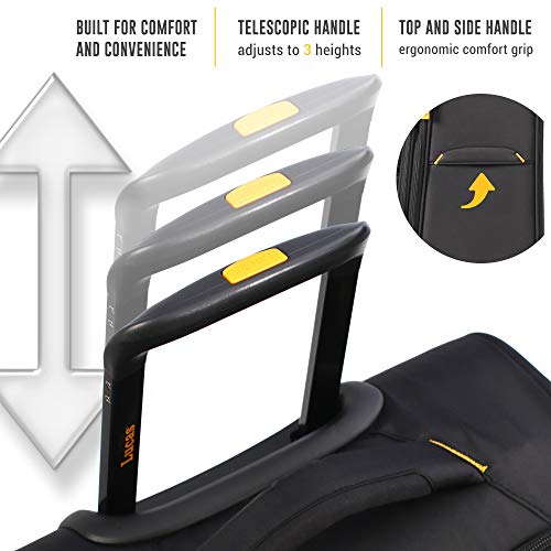 Expandable 24 Inch Softside Spinner Suitcase V400351