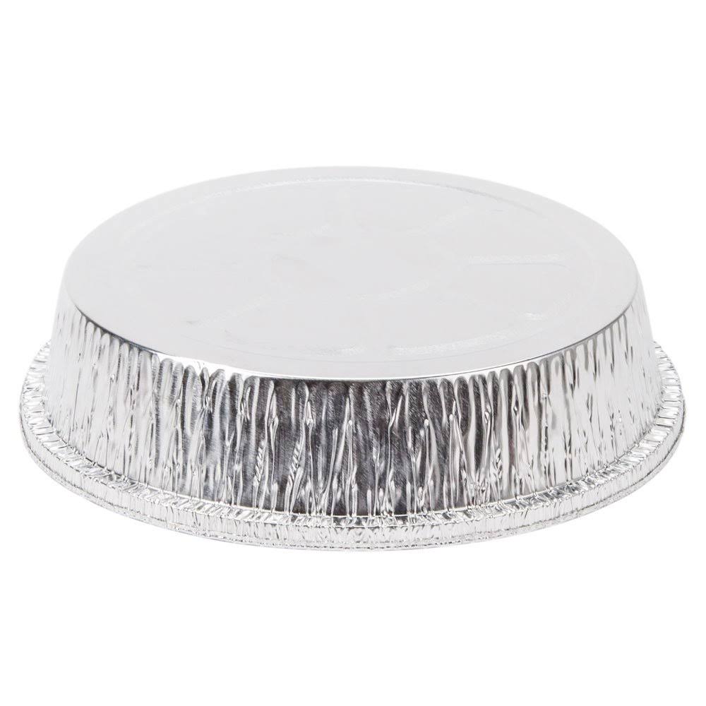 8x22 Round Foil Take Out Pan Heavy Weight - 500/Case M46023