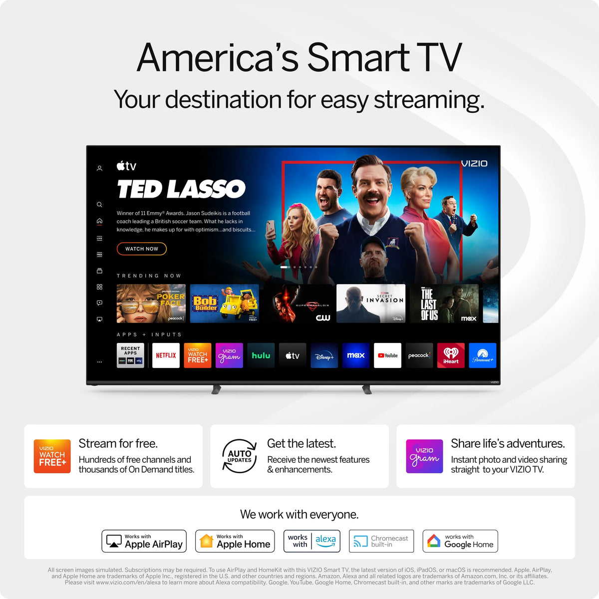 75" 4K UHD LED Smart TV H133