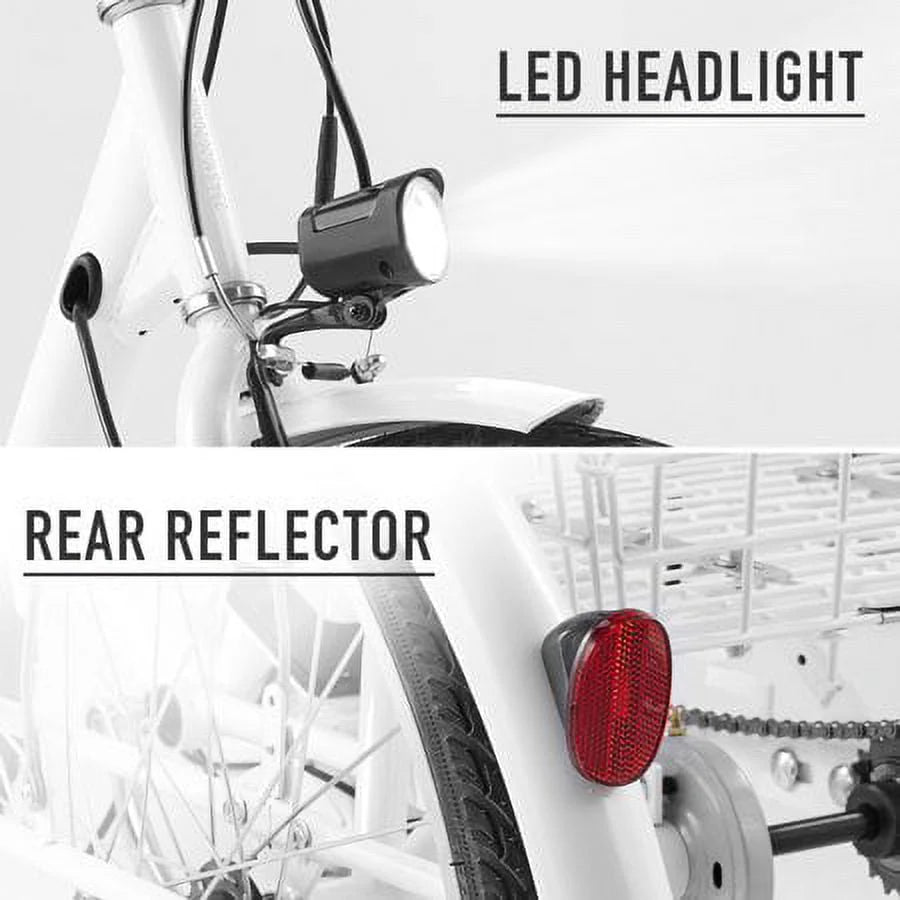 24inch 3 Wheel Electric Tricycle with 250w Motor W799