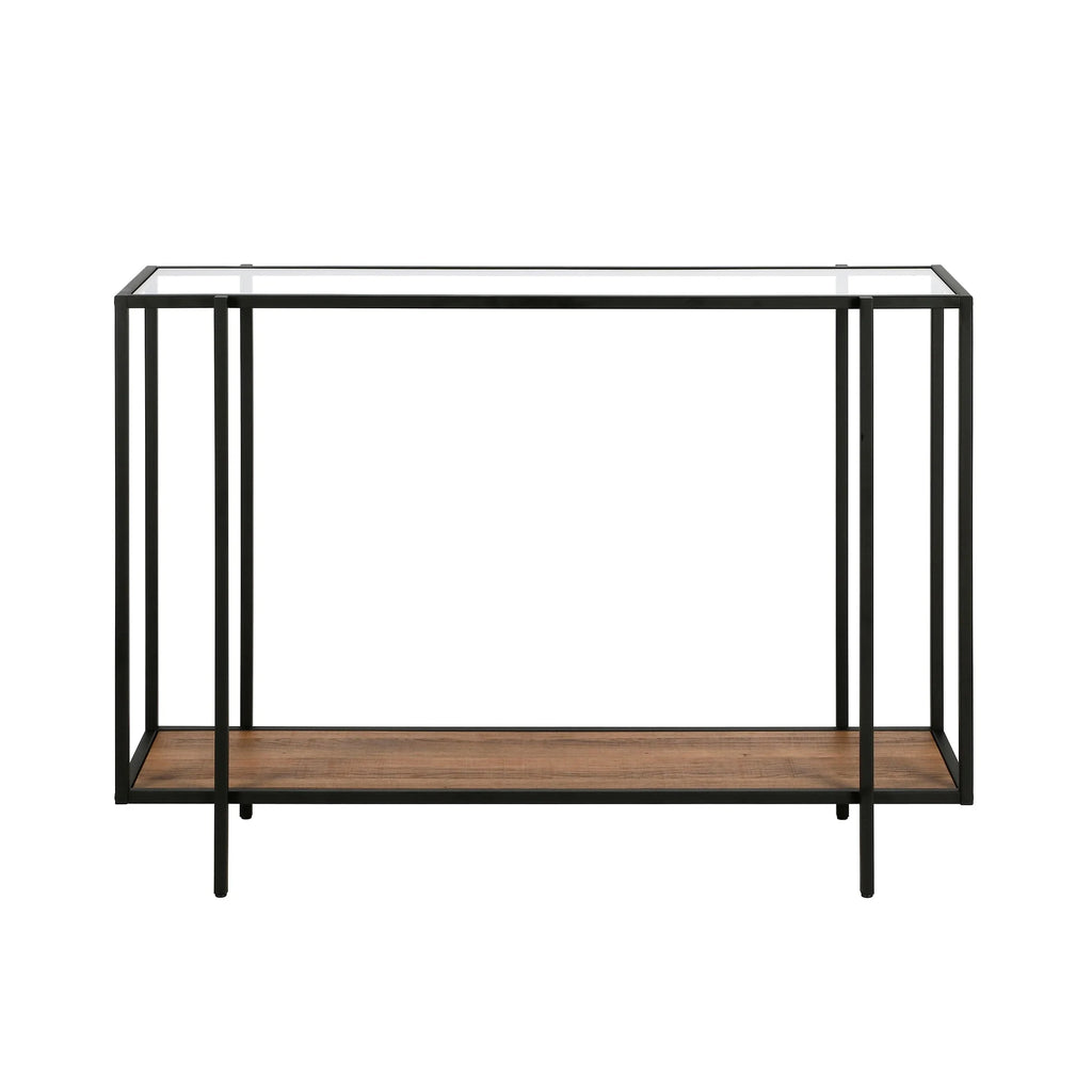 42" Wide Rectangular Console Table with MDF Shelf B795