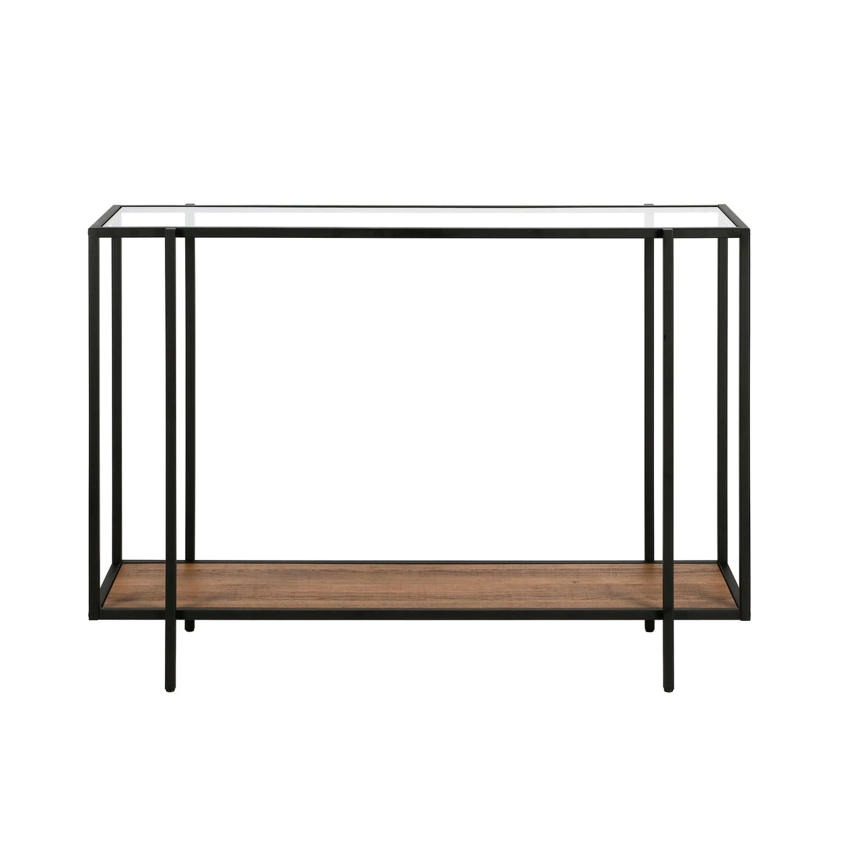 42" Wide Rectangular Console Table with MDF Shelf B795