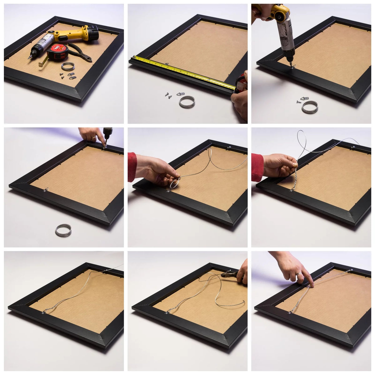 24x24 inch Unfinished Raw Wood Picture Frame K802425
