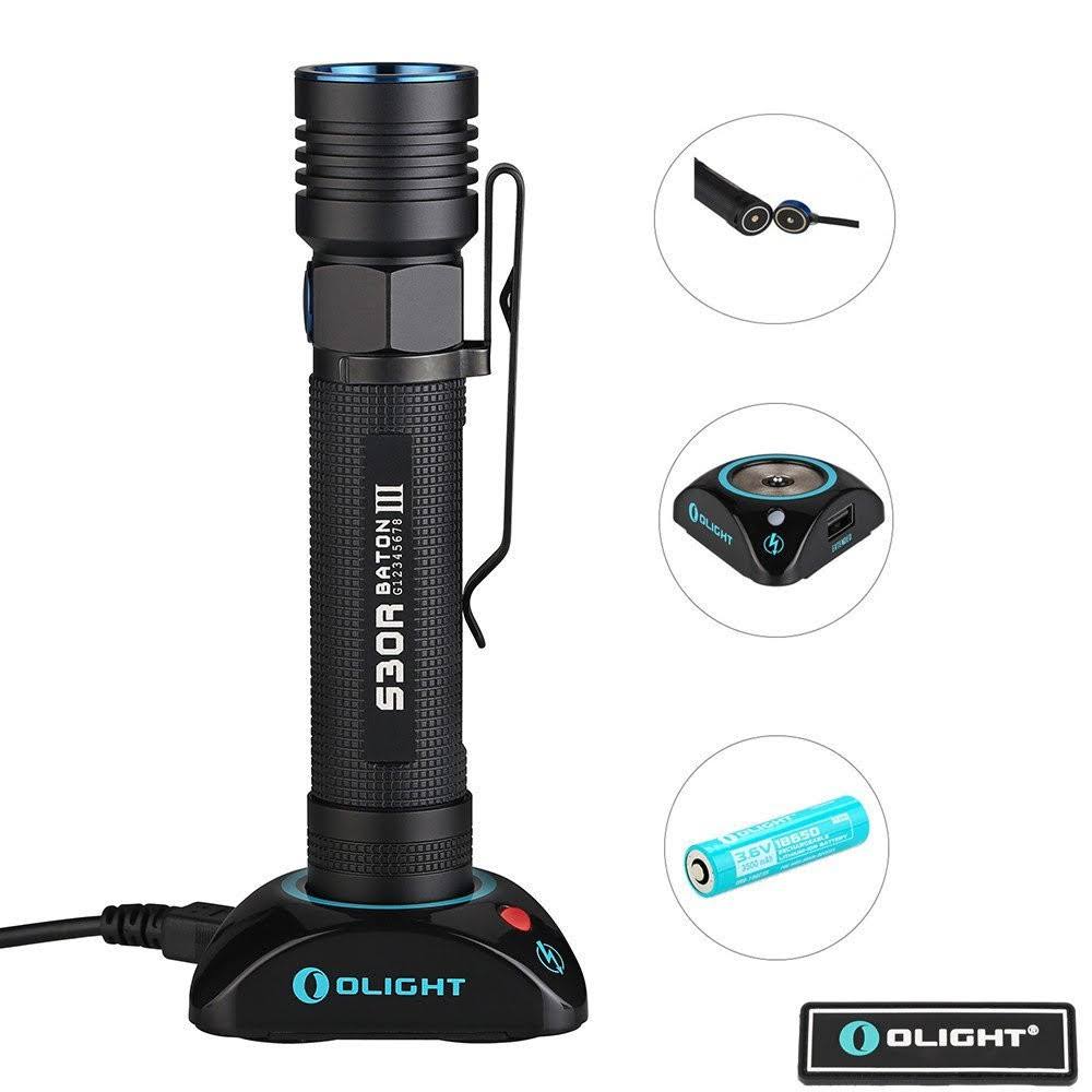 Rechargeable LED Flashlight G716304