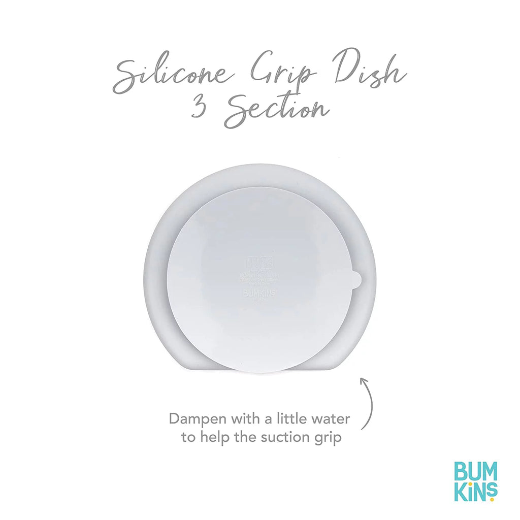 Silicone Suction Divided Baby Plate, BPA Free, 2pk Dark Blue/Blue E41232