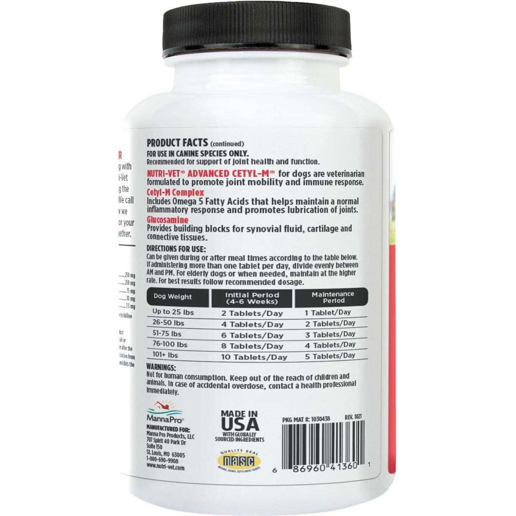 Joint Action Formula for Dogs A846