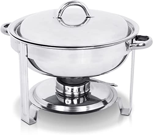 5 Qt Stainless Steel Chafing Dish Set of 2 U414597