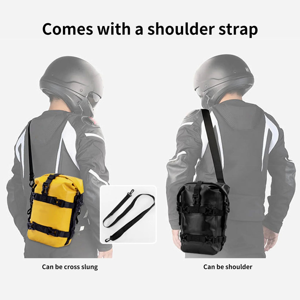 Waterproof Motorcycle Frame Bag, 8L Motorbike Side Bag L488