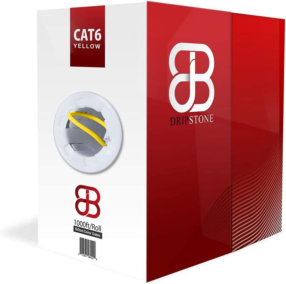 Cat6 Utp Solid Ethernet Cable 1000-feet White W99941