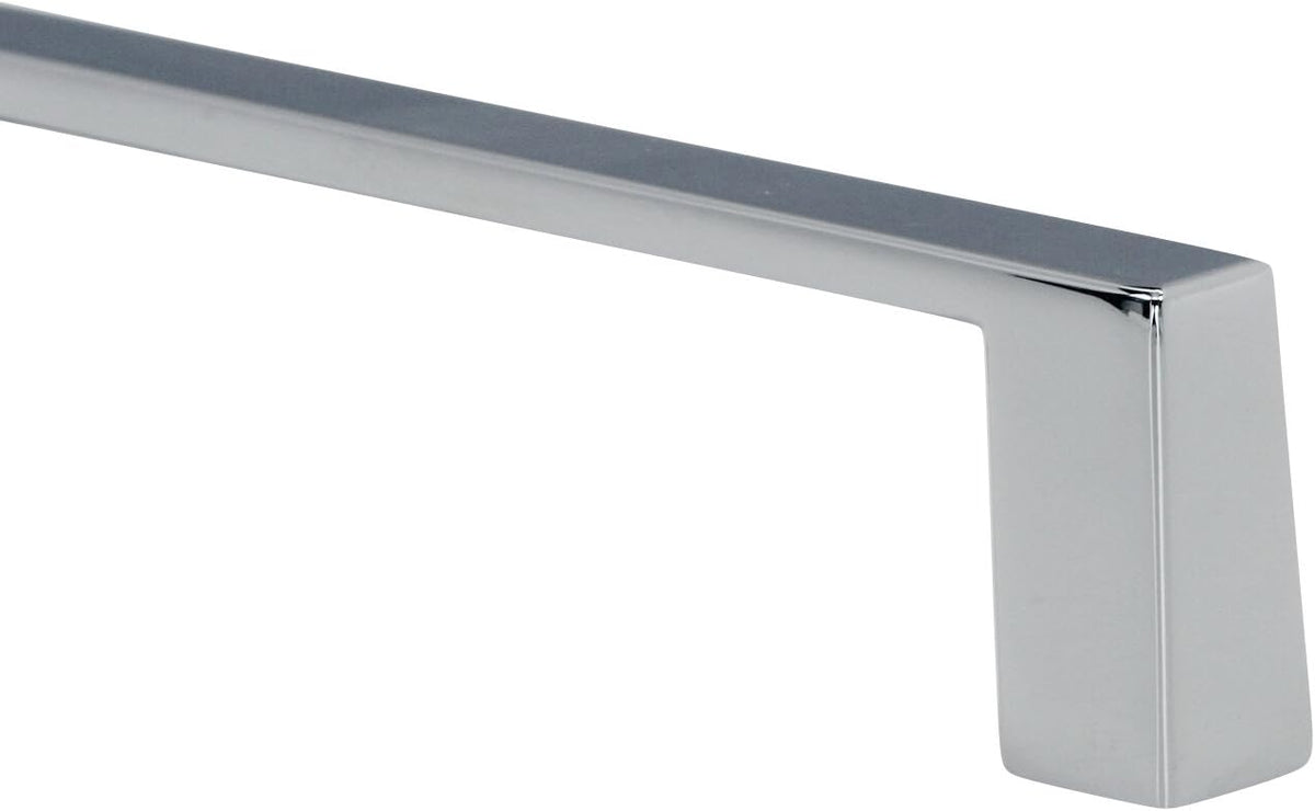 Chrome Square Cabinet Pull Handle 6 Hole Centers C891489