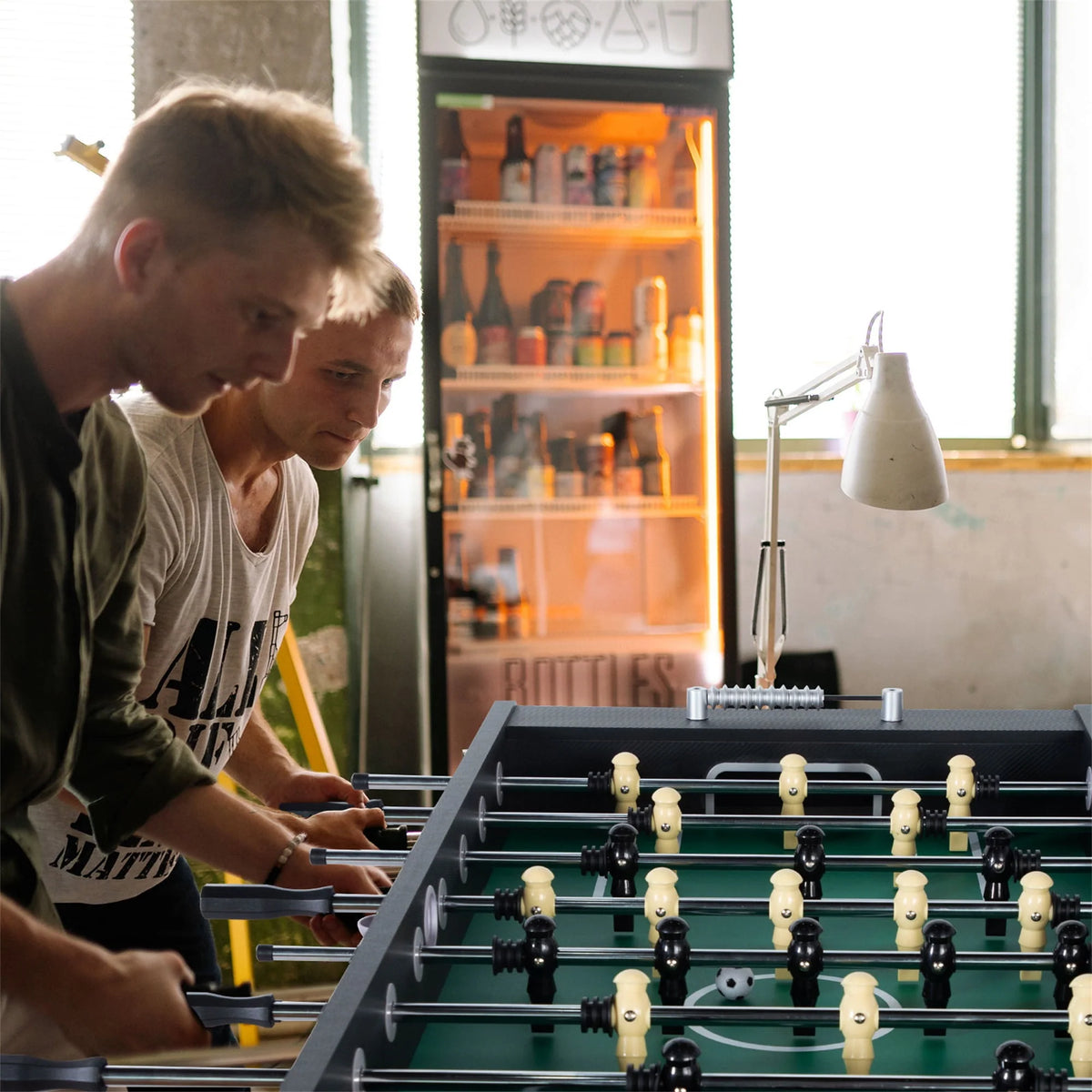 55 Foosball Table with Balls and Leg Levelers Z388