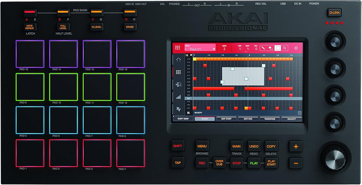 7" Multi-Color Touchscreen Music Production Station C129497