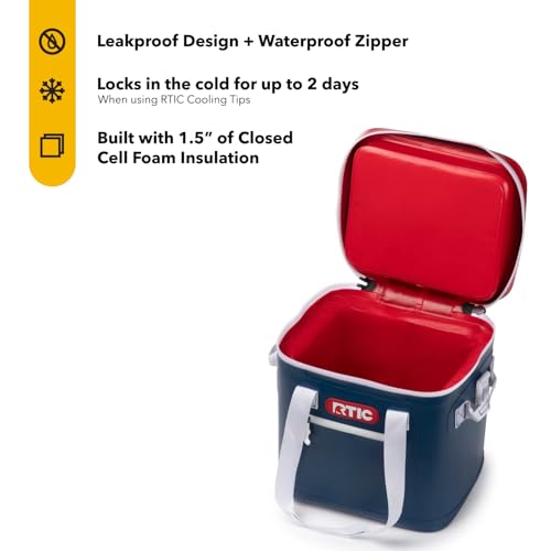 Soft Cooler 20 Can Insulated Bag Portable Ice Chest D351034