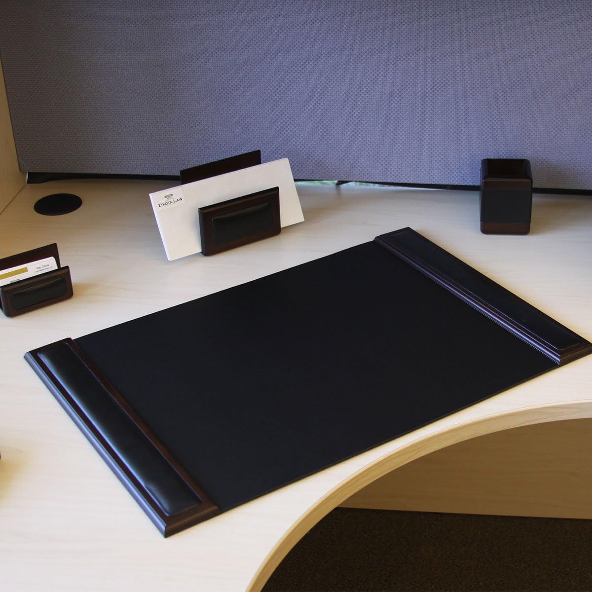 Wood & Leather Desk Pad G630304