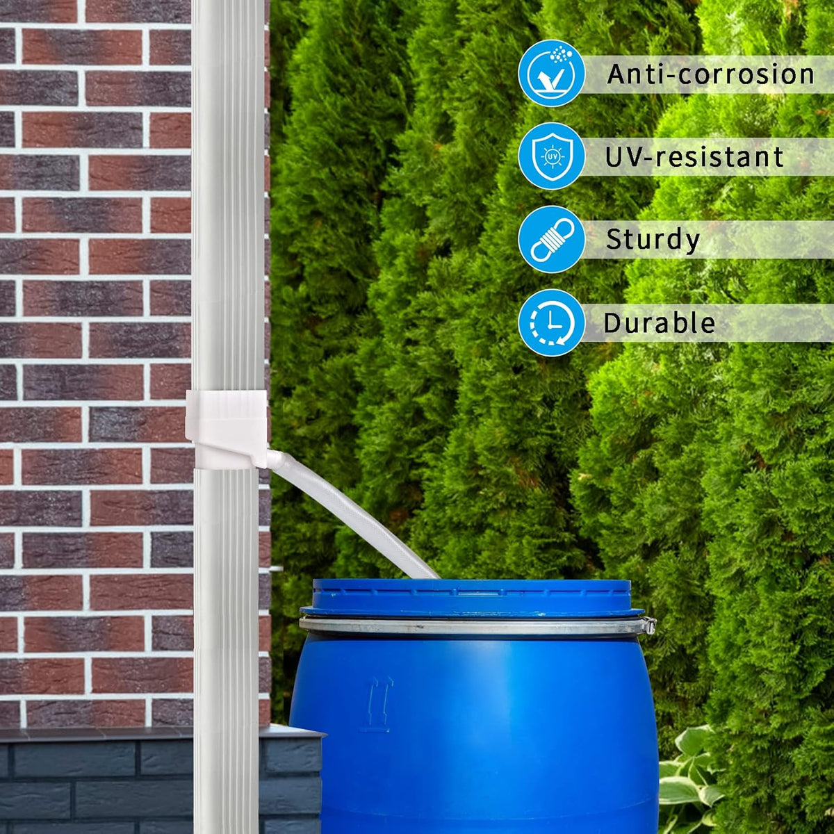 Rain Water Catching System with 40" Hose M951081