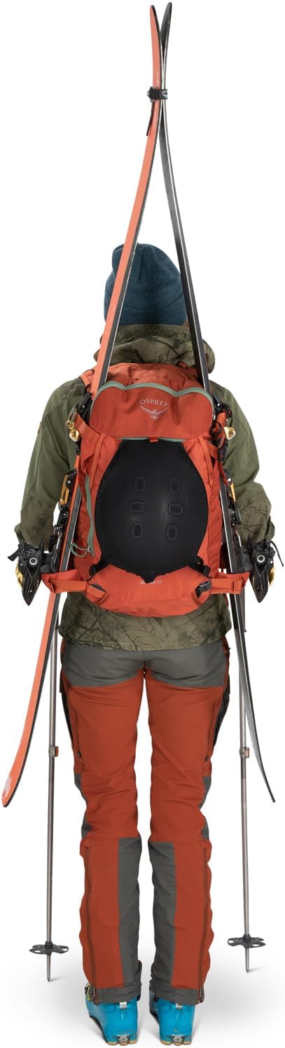 Black 40L Ski and Snowboard Backpack Z14531