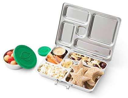 Eco-Friendly Stainless Steel Bento Lunch Box with 5 Compartments E404