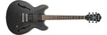 Transparent Black Flat Electric Guitar C946549