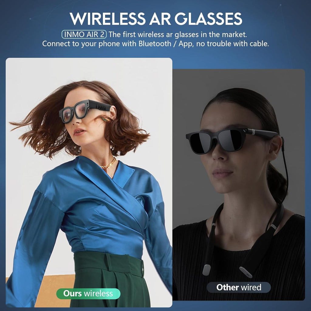 AR Glasses with 1080P Micro-OLED Virtual Theater N2194
