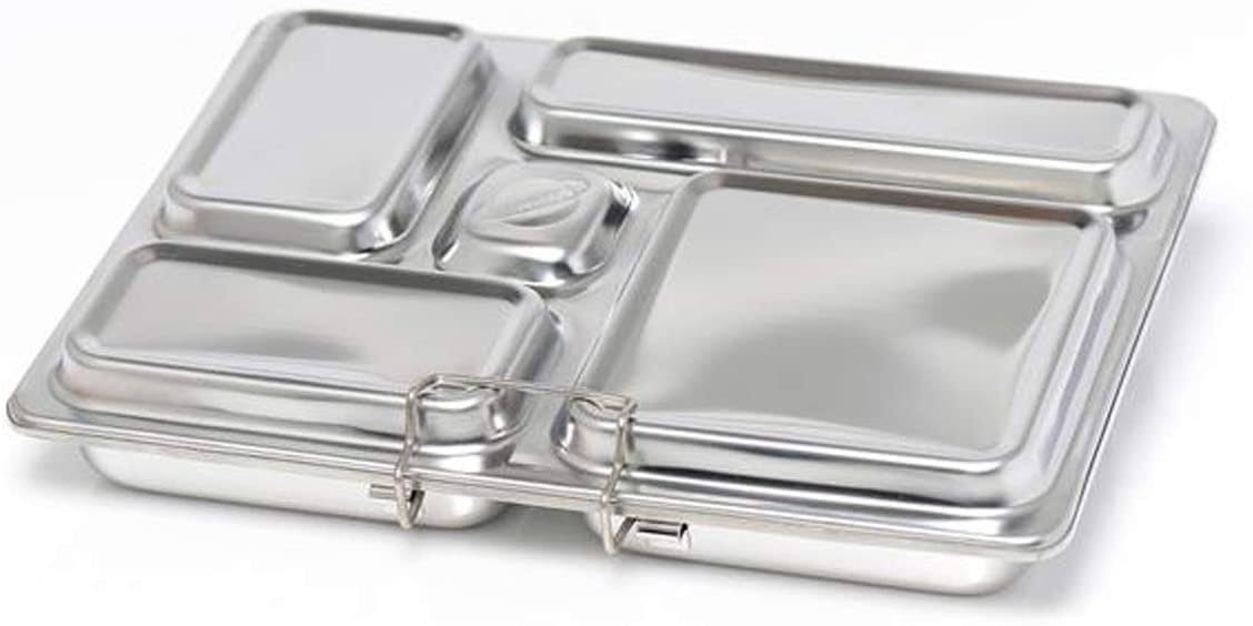 Eco-Friendly Stainless Steel Bento Lunch Box with 5 Compartments E404